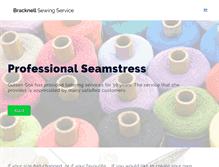 Tablet Screenshot of bracknellsewingservice.com